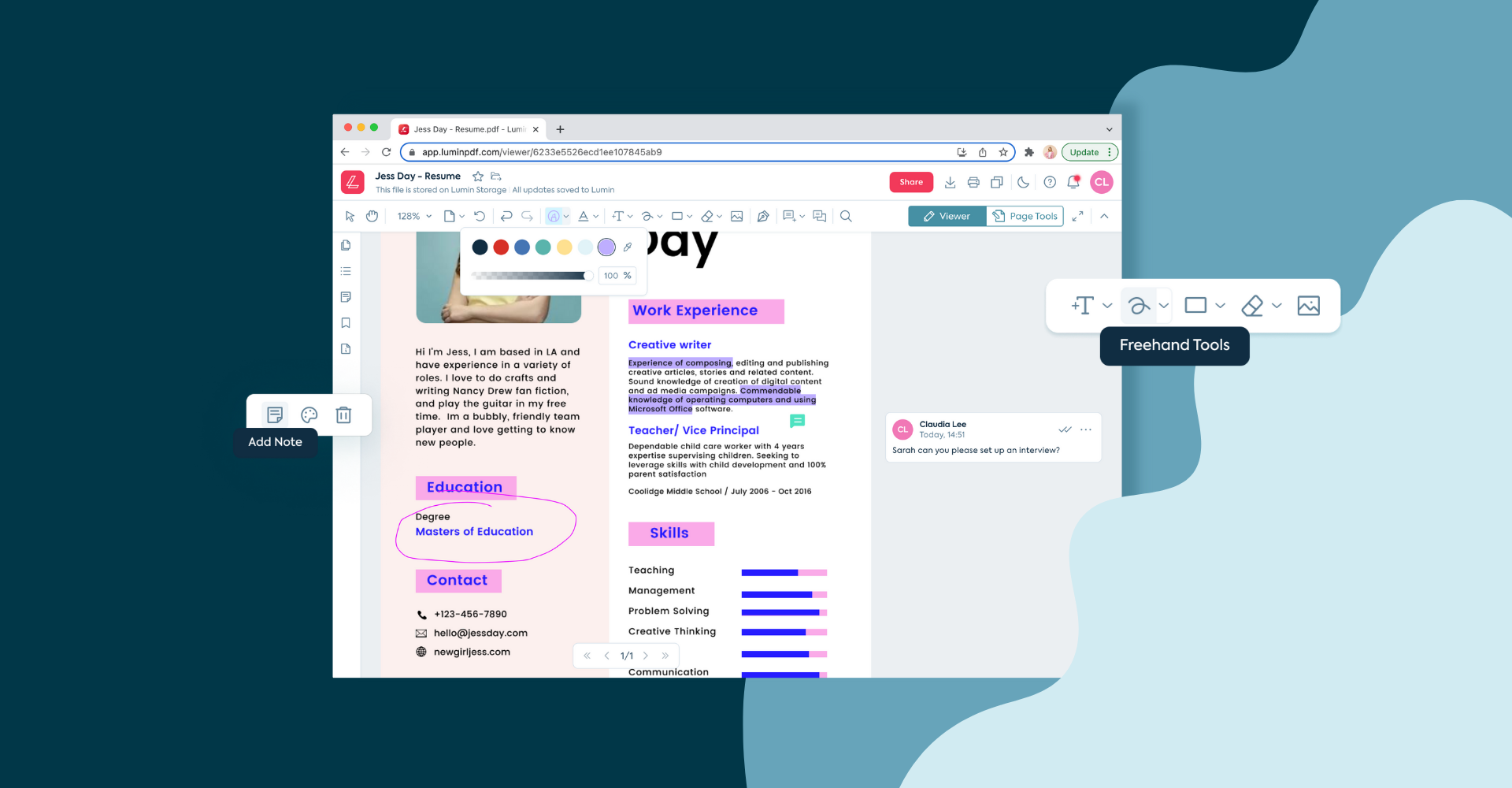 Here's what you get with Lumin Lumin